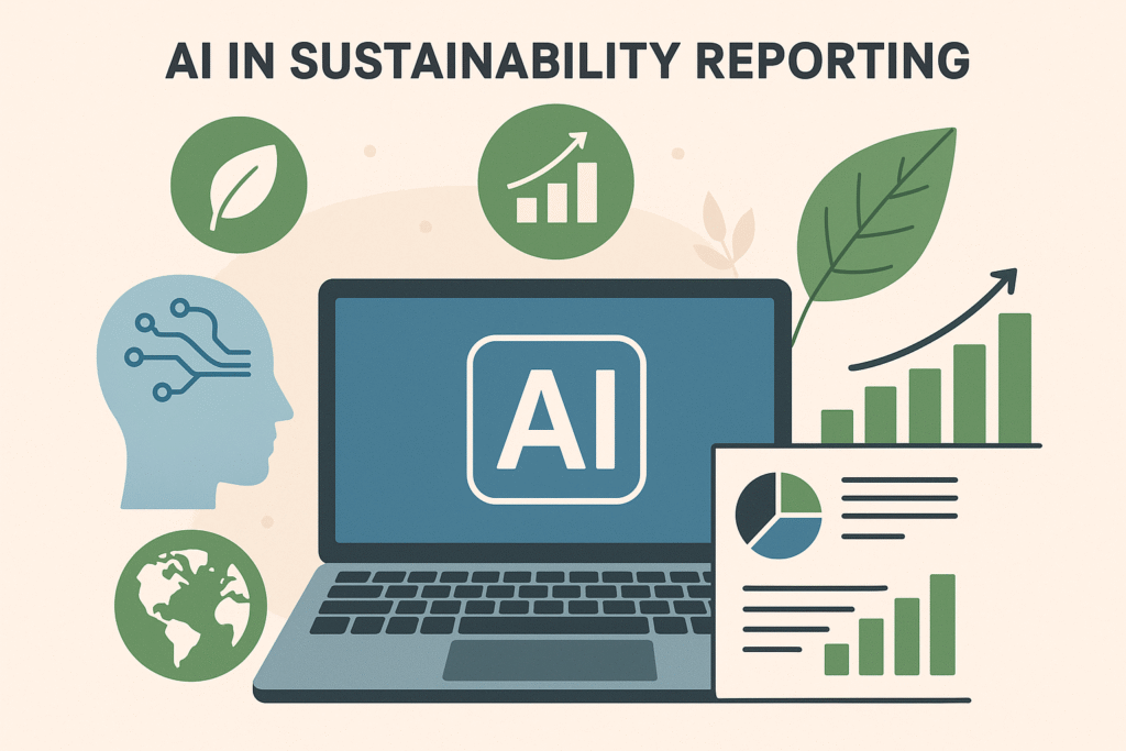 AI in sustainability reporting for sme